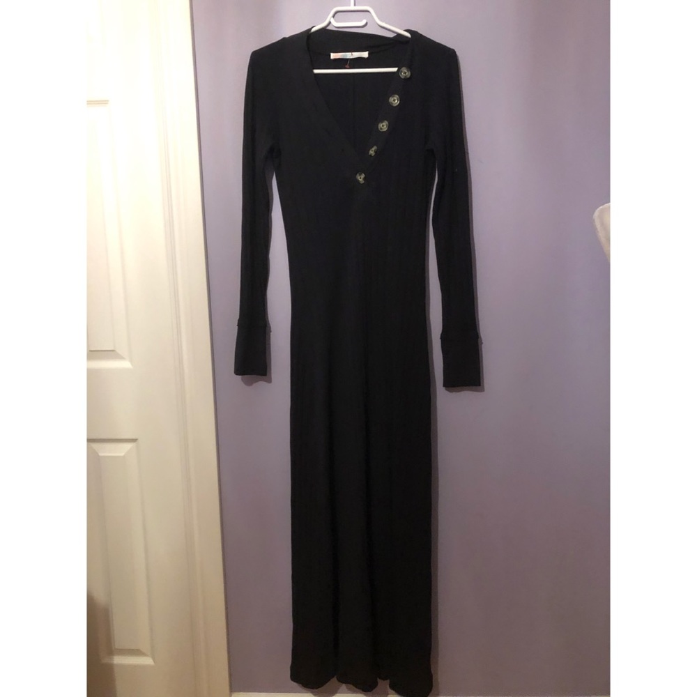 Free People Black Maxi Dress - Picture 6 of 7
